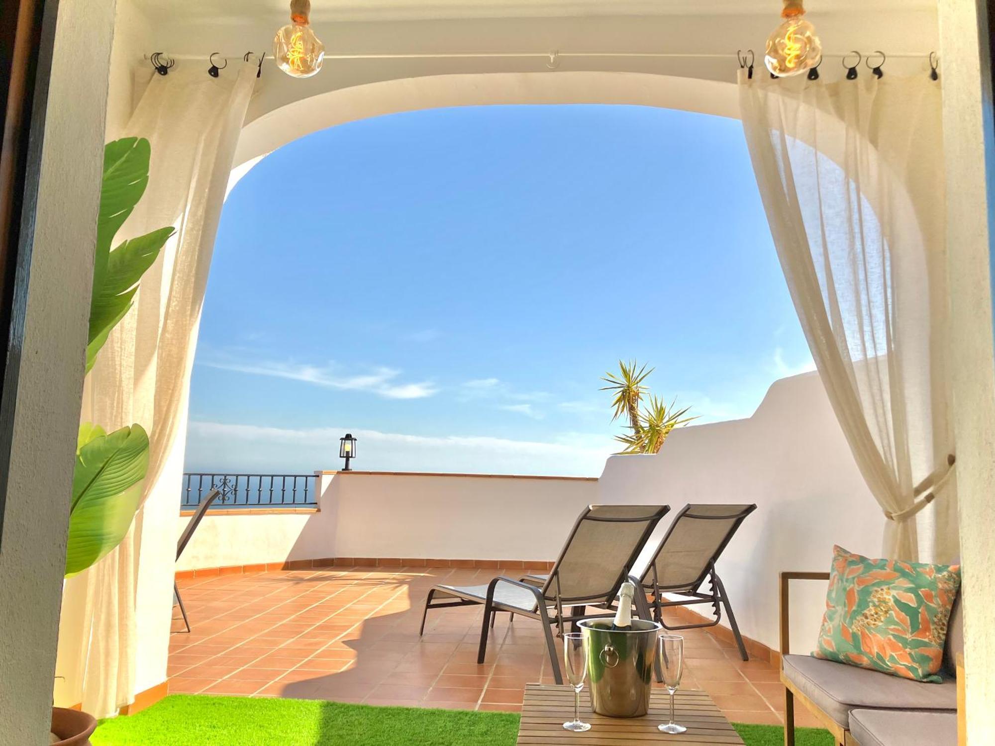 Apartamento Buenos Suenos- Balcon De Frigiliana Exterior foto